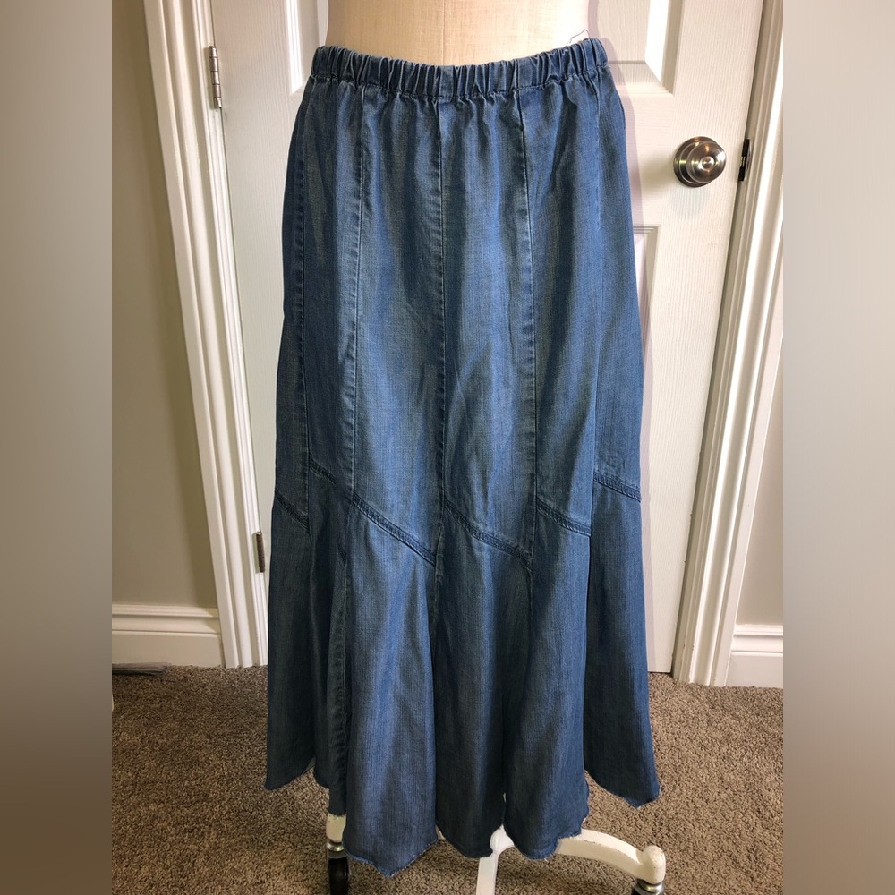 Linea Domani denim skirt